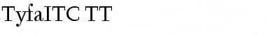 Download TyfaITC TT Font
