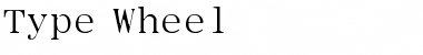 Download Type Wheel Font Download Type Wheel Font