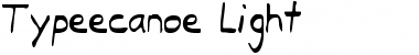 Download Typeecanoe Light Font Download Typeecanoe Light Font