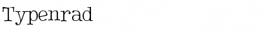 Download Typenrad Font Download Typenrad Font