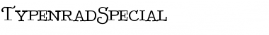 Download TypenradSpecial Font Download TypenradSpecial Font