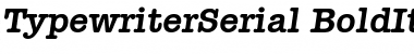 Download TypewriterSerial Font