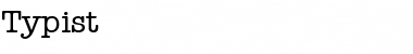 Download Typist Font