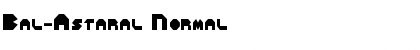 Download Bal-Astaral Font