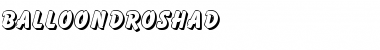 Download BalloonDroShaD Regular Font