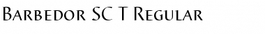 Download Barbedor SC T Font
