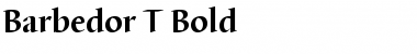 Download Barbedor T Bold Font