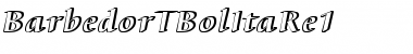 Download BarbedorTBolItaRe1 Regular Font