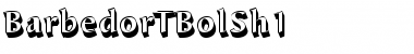 Download BarbedorTBolSh1 Regular Font