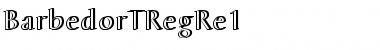 Download BarbedorTRegRe1 Regular Font