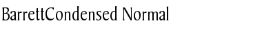 Download BarrettCondensed Normal Font