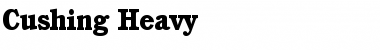 Download Cushing Font