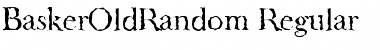 Download BaskerOldRandom Regular Font