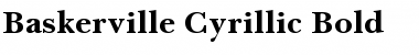 Download Baskerville Cyrillic Regular Font