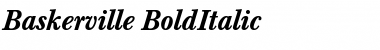Download Baskerville BoldItalic Font