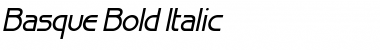 Download Basque Bold Italic Font