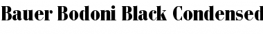 Download BauerBodoni LT BoldCond Bold Font