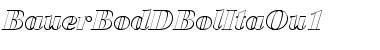 Download BauerBodDBolItaOu1 Regular Font