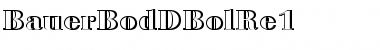 Download BauerBodDBolRe1 Regular Font