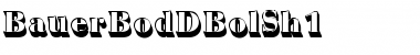 Download BauerBodDBolSh1 Regular Font