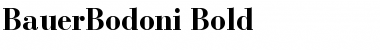 Download BauerBodoni Bold Font