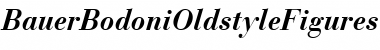 Download BauerBodoniOldstyleFigures BoldItalic Font