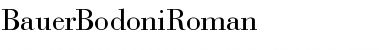 Download BauerBodoniRoman Roman Font