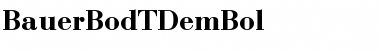 Download BauerBodTDemBol Regular Font