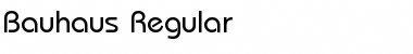 Download Bauhaus Regular Font