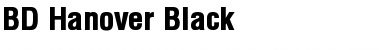 Download BD Hanover Black Bold Font