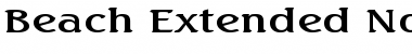 Download Beach Extended Font
