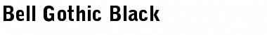 Download Bell Gothic Black Regular Font