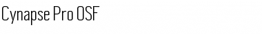 Download Cynapse Pro OSF Font