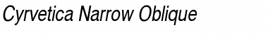 Download Cyrvetica-Narrow Font
