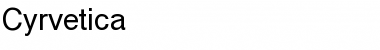 Download Cyrvetica Font