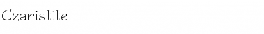 Download Czaristite Font