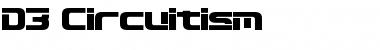 Download D3 Circuitism Font
