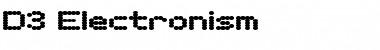 Download D3 Electronism Font