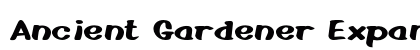 Ancient Gardener Expanded Bold Preview