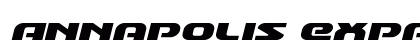 Annapolis Expanded Italic Expanded Italic preview