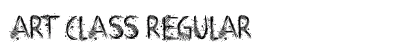 Art Class Regular Font Art Class Regular Font Preview