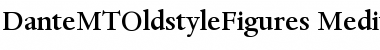 Download DanteMTOldstyleFigures-Medium Font