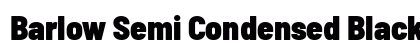 Barlow Semi Condensed Black Preview