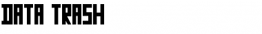 Download Data Trash Font