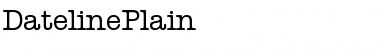 Download Dateline Font