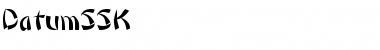 Download DatumSSK Font