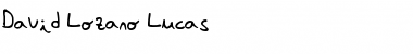 Download David Lozano Lucas Font