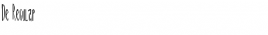 Download De Font