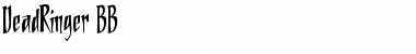 Download DeadRinger BB Font Download DeadRinger BB Font