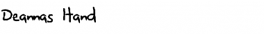 Download Deanna's Hand 2 Font Download Deanna's Hand 2 Font